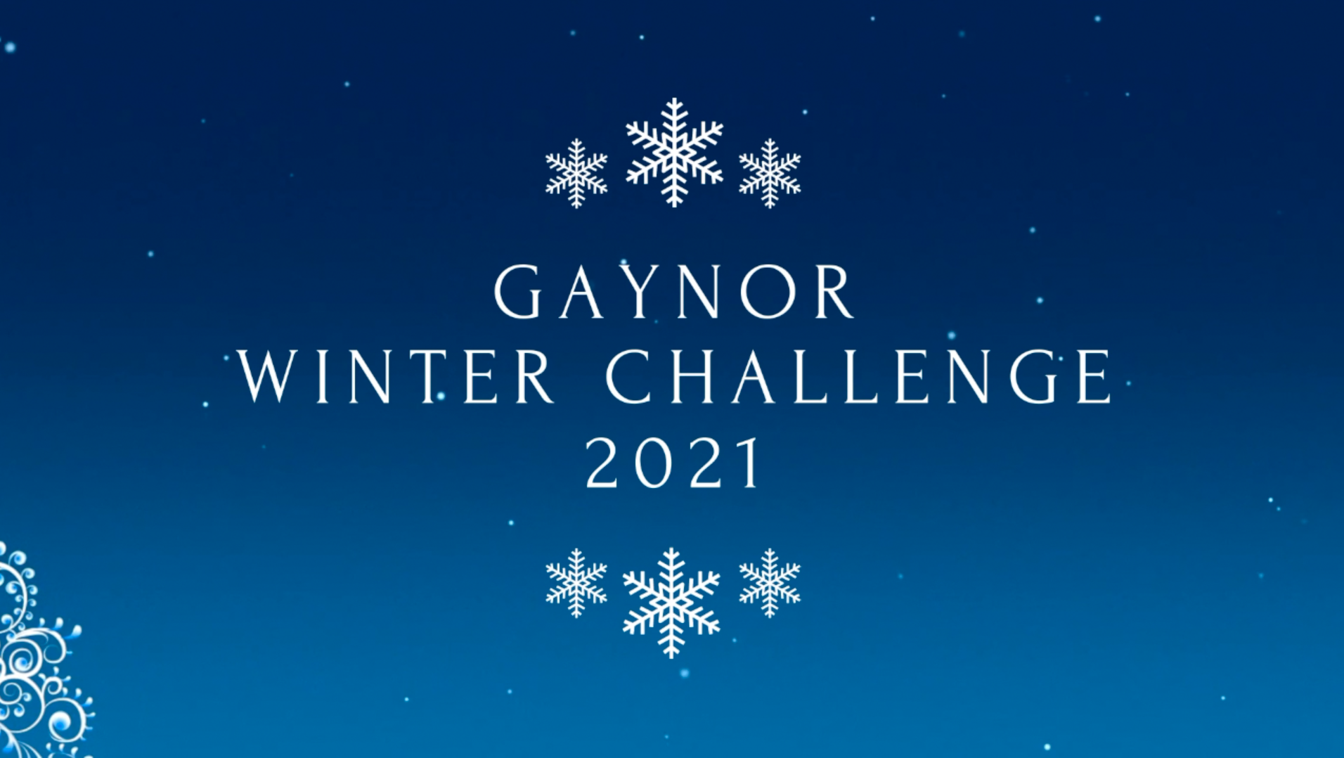 Participate in the Gaynor Winter Dance Challenge Stephen Gaynor School