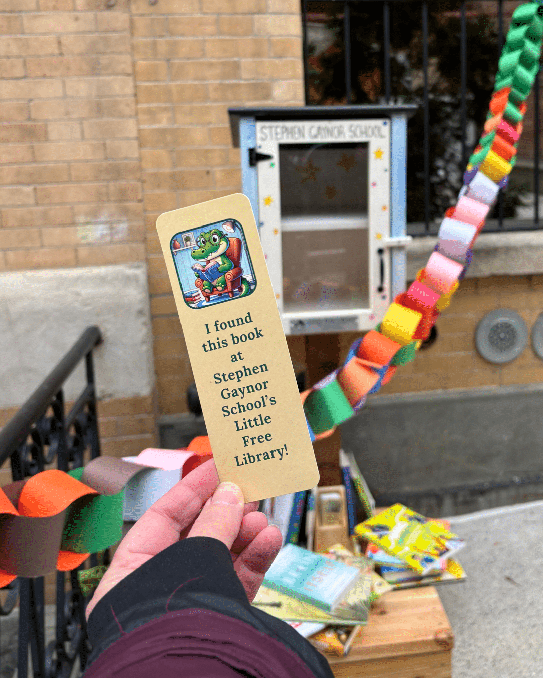 Spreading the Joy of Reading with Gaynor’s New Little Free Library