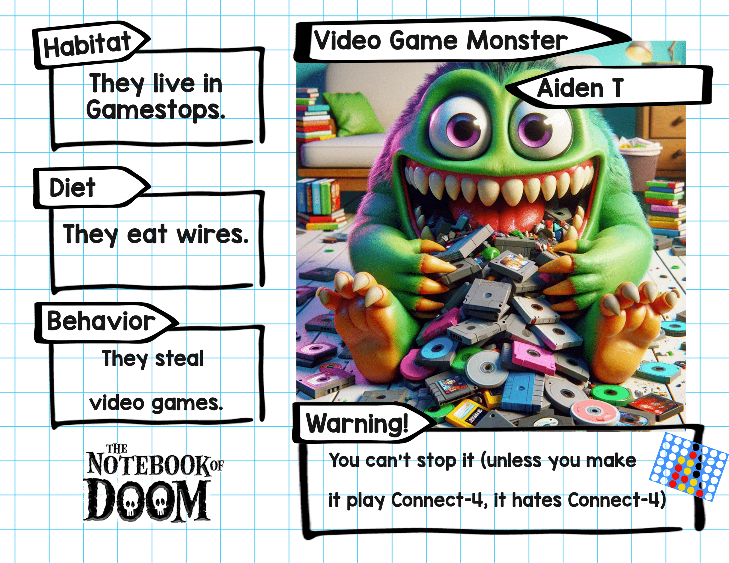 AI Monster Patrol: Using Artificial Intelligence to Improve Language Skills